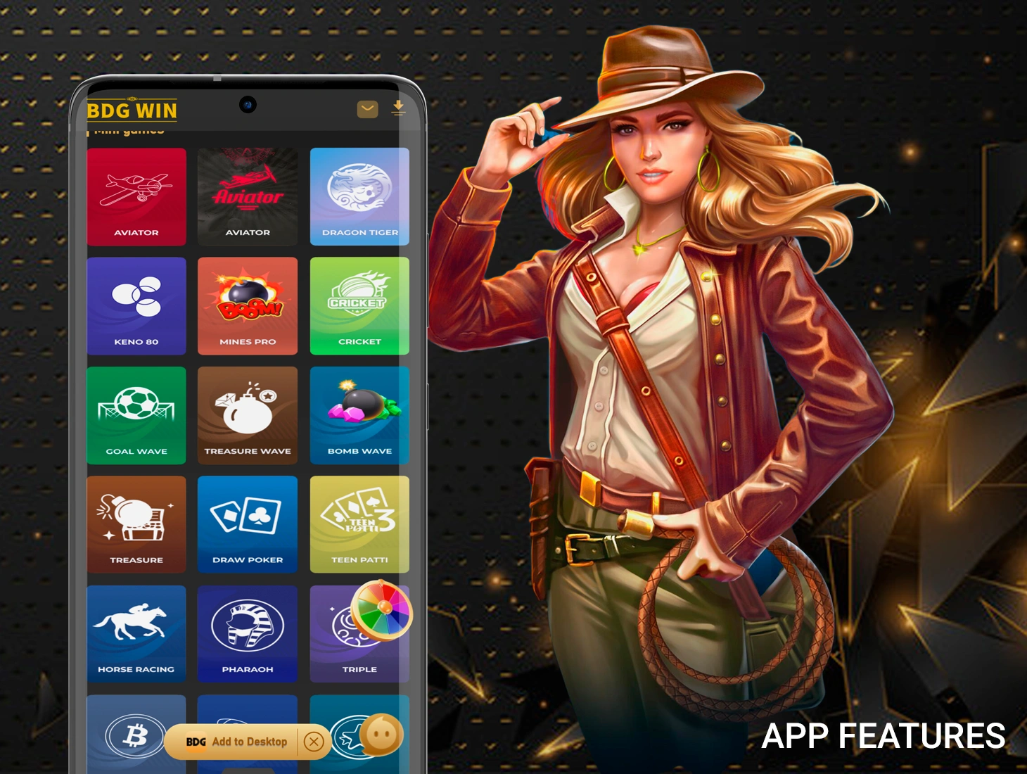Discover the new features available on your mobile device and start playing